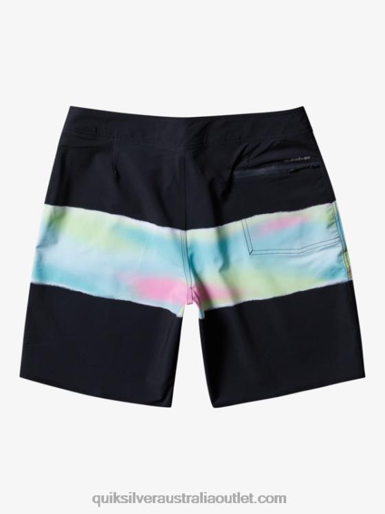 Quiksilver Men Surfsilk Air Brush 19 Boardshorts H2N4B643 black
