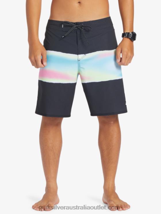 Quiksilver Men Surfsilk Air Brush 19 Boardshorts H2N4B643 black