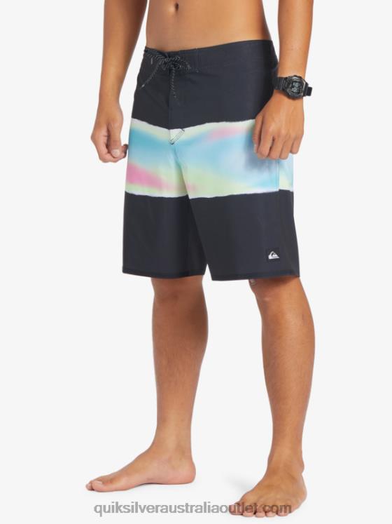 Quiksilver Men Surfsilk Air Brush 19 Boardshorts H2N4B643 black