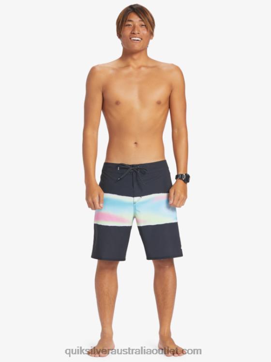 Quiksilver Men Surfsilk Air Brush 19 Boardshorts H2N4B643 black