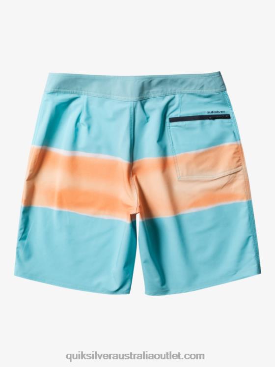 Quiksilver Men Surfsilk Air Brush 19 Boardshorts H2N4B644 angel blue