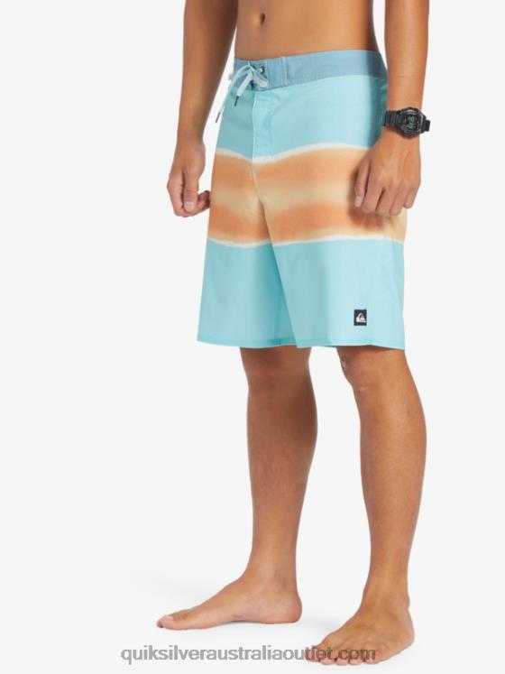 Quiksilver Men Surfsilk Air Brush 19 Boardshorts H2N4B644 angel blue