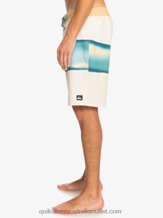 Quiksilver Men Surfsilk Air Brush 19 Boardshorts H2N4B646 birch
