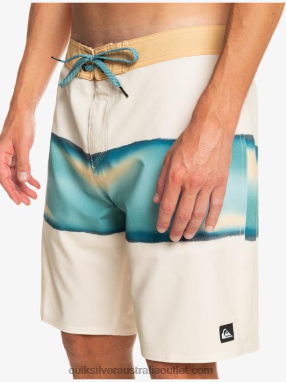 Quiksilver Men Surfsilk Air Brush 19 Boardshorts H2N4B646 birch