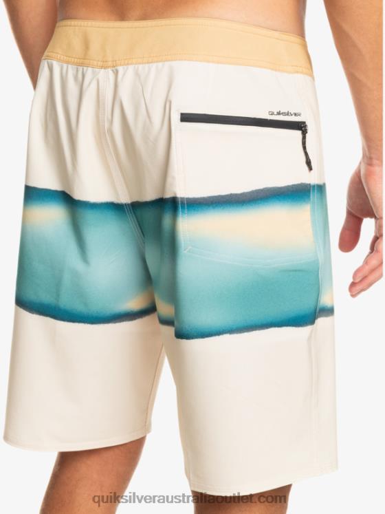 Quiksilver Men Surfsilk Air Brush 19 Boardshorts H2N4B646 birch