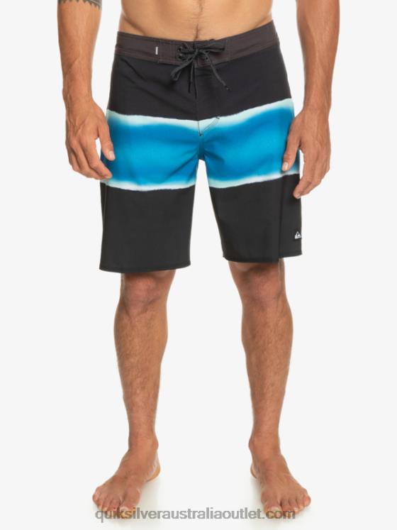Quiksilver Men Surfsilk Air Brush 19 Boardshorts H2N4B647 black