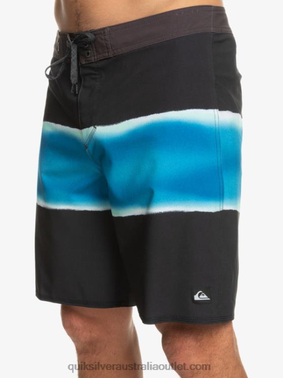 Quiksilver Men Surfsilk Air Brush 19 Boardshorts H2N4B647 black