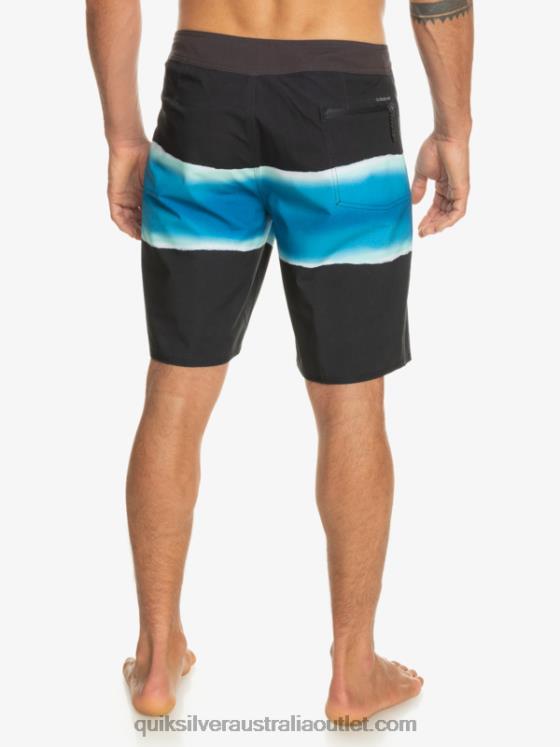 Quiksilver Men Surfsilk Air Brush 19 Boardshorts H2N4B647 black