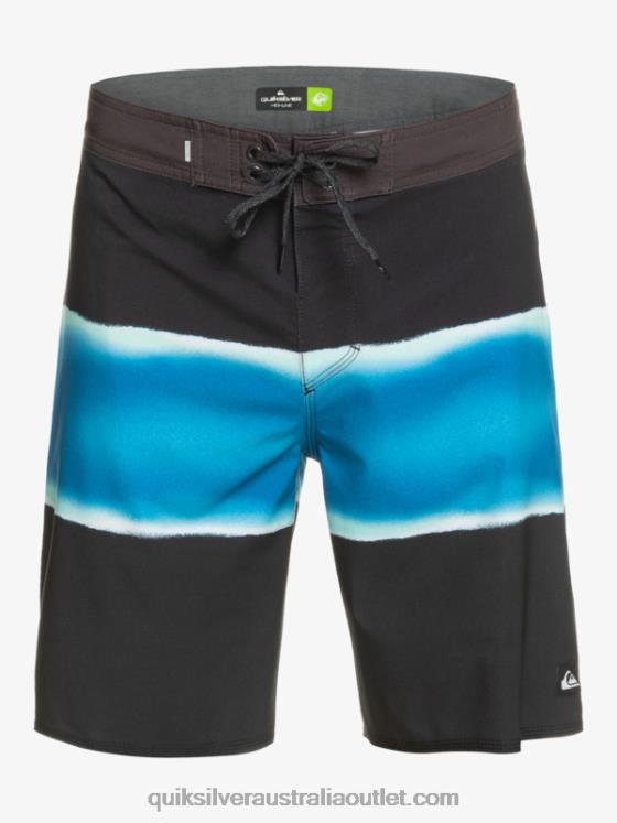 Quiksilver Men Surfsilk Air Brush 19 Boardshorts H2N4B647 black