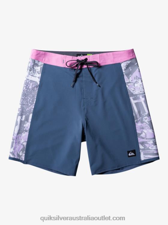 Quiksilver Men Surfsilk Arch 18 Boardshorts H2N4B309 bering sea