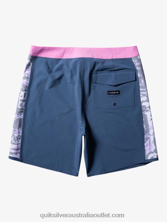 Quiksilver Men Surfsilk Arch 18 Boardshorts H2N4B309 bering sea