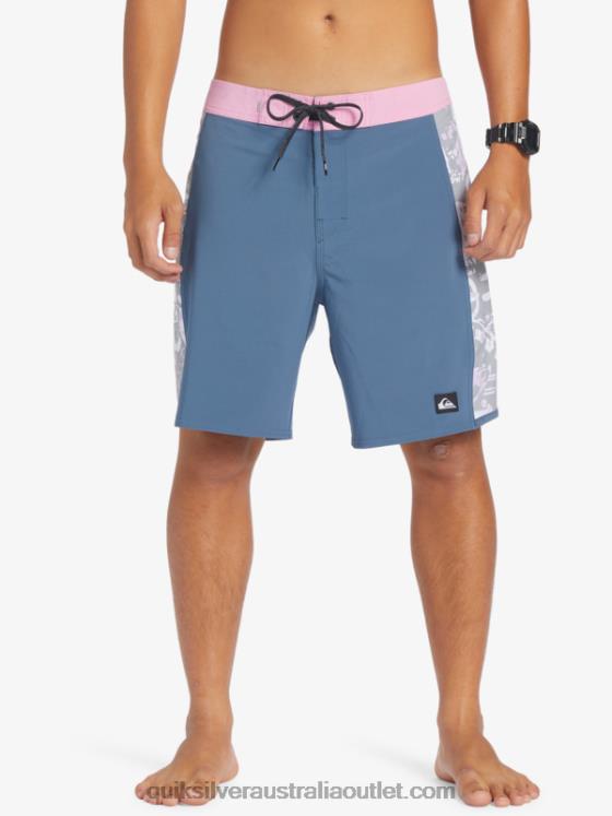 Quiksilver Men Surfsilk Arch 18 Boardshorts H2N4B309 bering sea