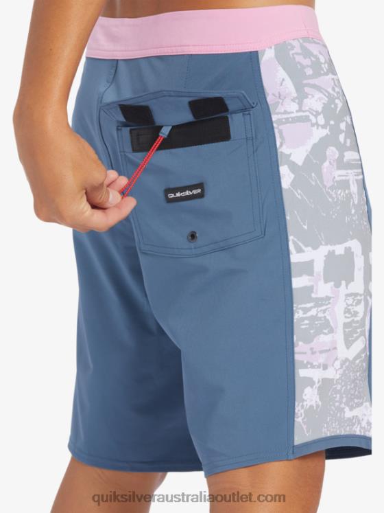 Quiksilver Men Surfsilk Arch 18 Boardshorts H2N4B309 bering sea