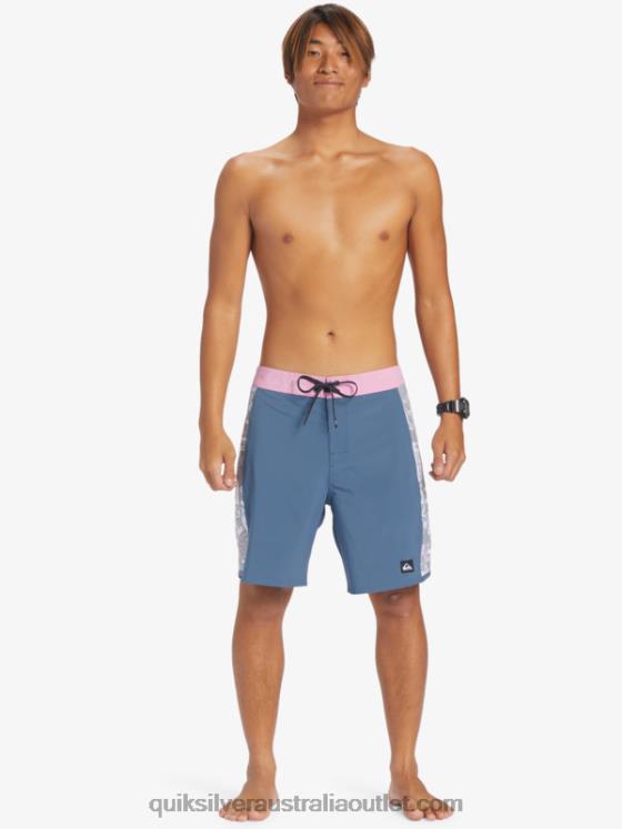 Quiksilver Men Surfsilk Arch 18 Boardshorts H2N4B309 bering sea