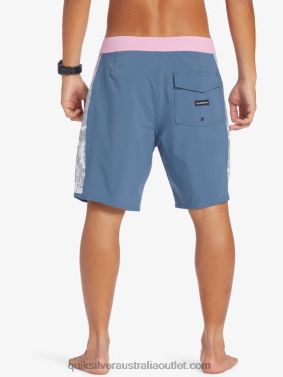 Quiksilver Men Surfsilk Arch 18 Boardshorts H2N4B309 bering sea