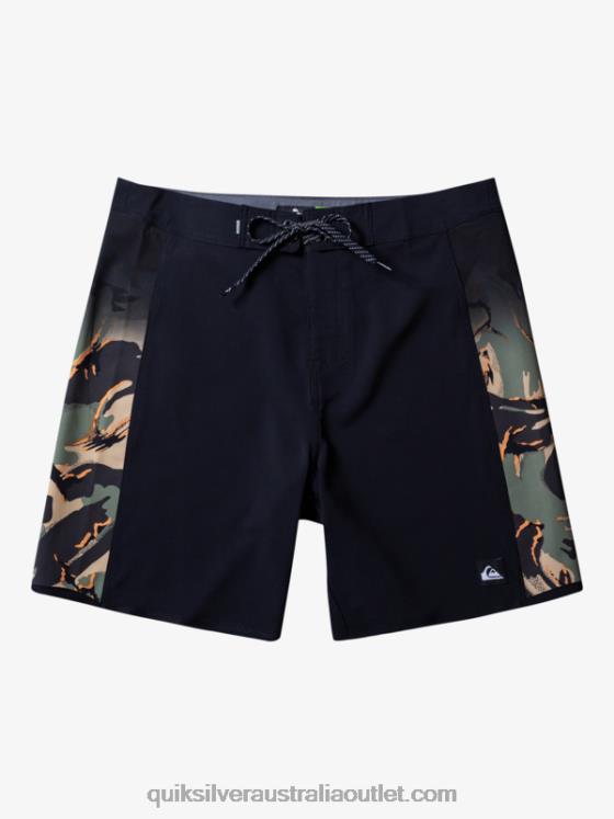 Quiksilver Men Surfsilk Arch 18 Boardshorts H2N4B310 four leaf clover