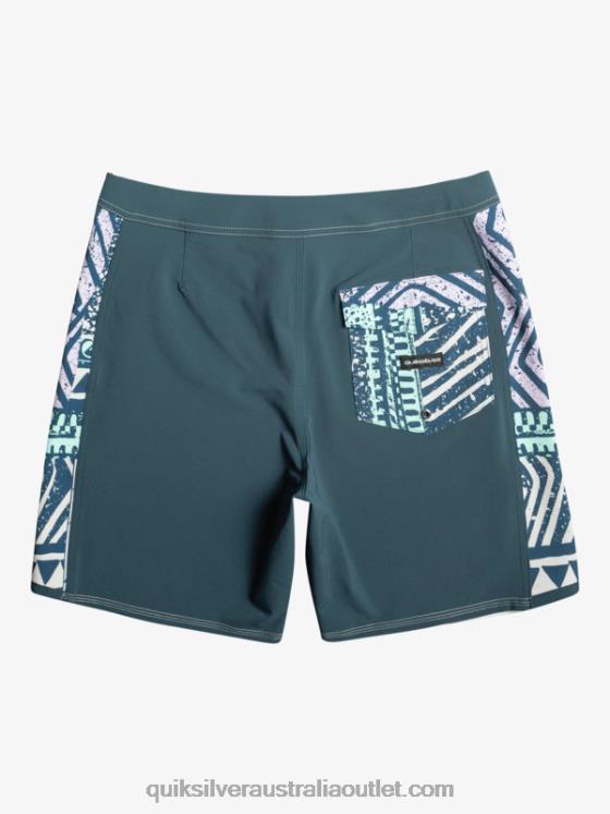 Quiksilver Men Surfsilk Arch 18 Boardshorts H2N4B311 grey violet