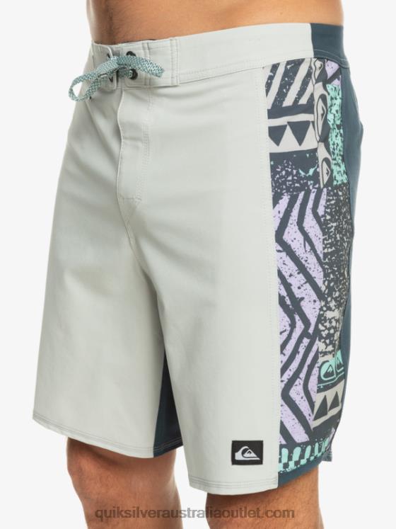 Quiksilver Men Surfsilk Arch 18 Boardshorts H2N4B311 grey violet