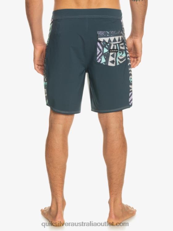 Quiksilver Men Surfsilk Arch 18 Boardshorts H2N4B311 grey violet