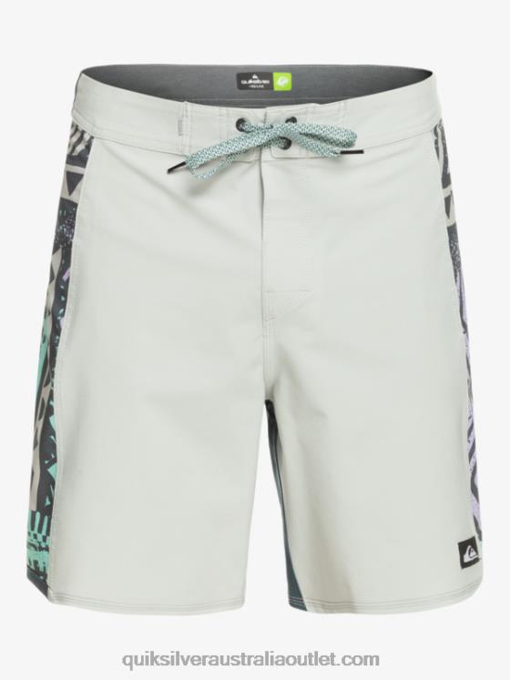 Quiksilver Men Surfsilk Arch 18 Boardshorts H2N4B311 grey violet