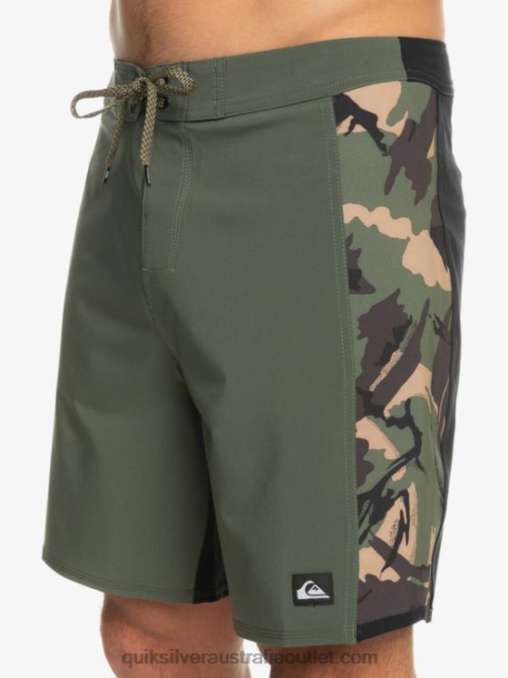 Quiksilver Men Surfsilk Arch 18 Boardshorts H2N4B312 camo