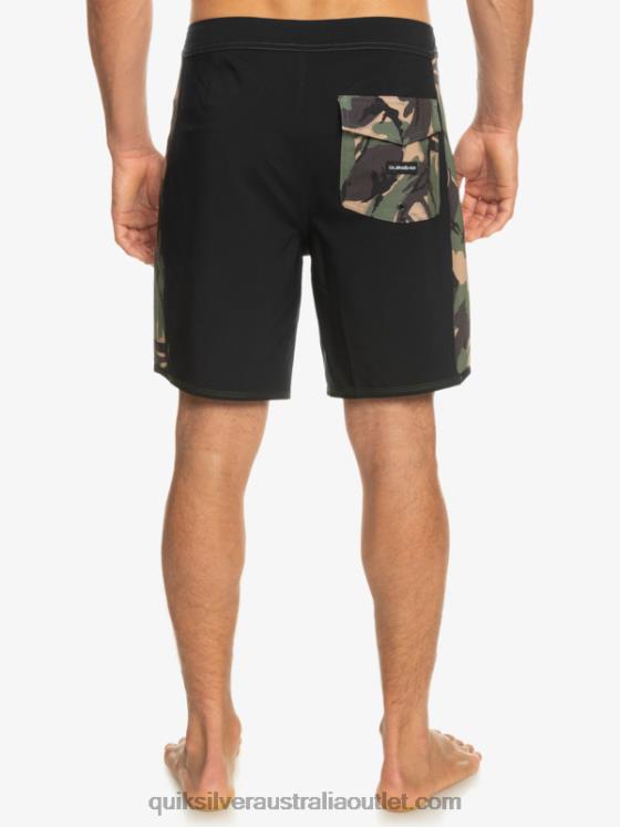 Quiksilver Men Surfsilk Arch 18 Boardshorts H2N4B312 camo