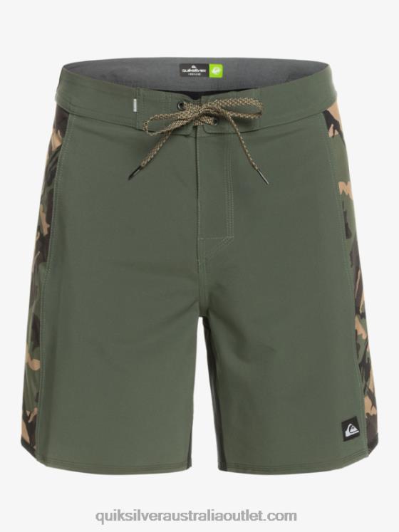 Quiksilver Men Surfsilk Arch 18 Boardshorts H2N4B312 camo