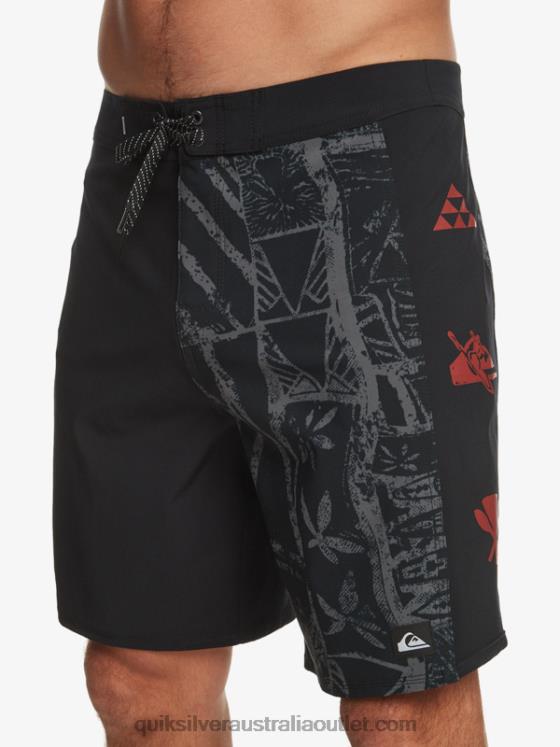 Quiksilver Men Surfsilk Arch Hawaii 19 Boardshorts H2N4B637 black