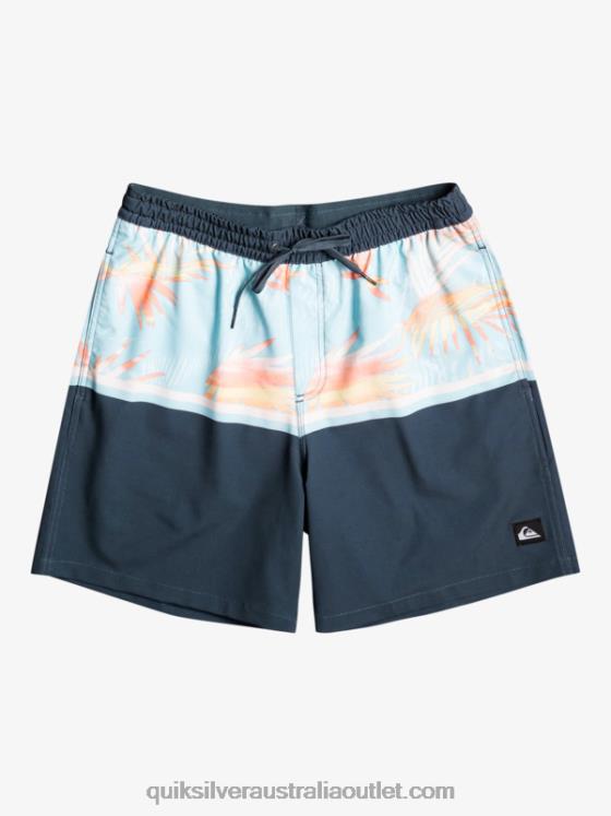 Quiksilver Men Surfsilk Division 17 Volleys H2N4B1636 midnight navy