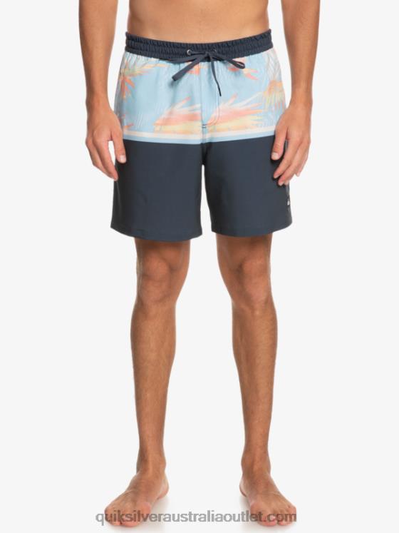 Quiksilver Men Surfsilk Division 17 Volleys H2N4B1636 midnight navy