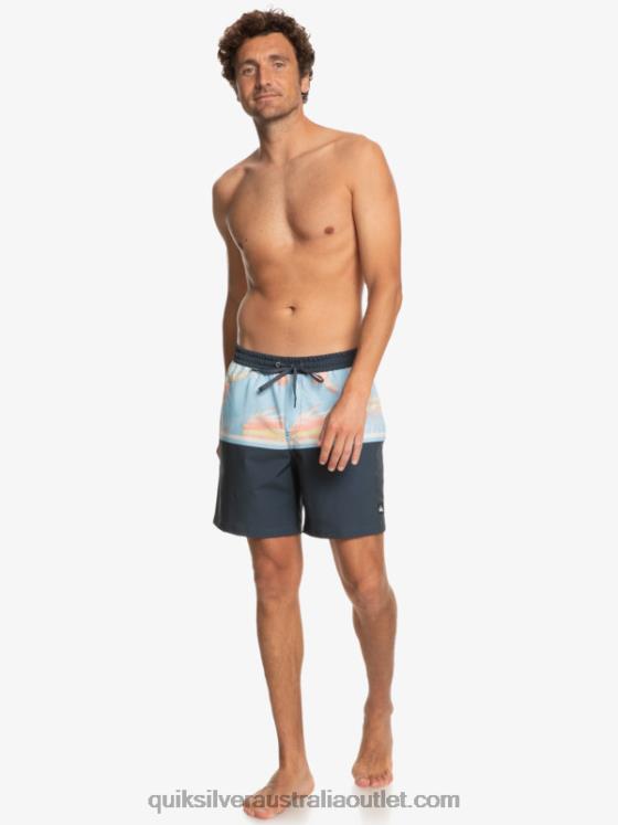 Quiksilver Men Surfsilk Division 17 Volleys H2N4B1636 midnight navy