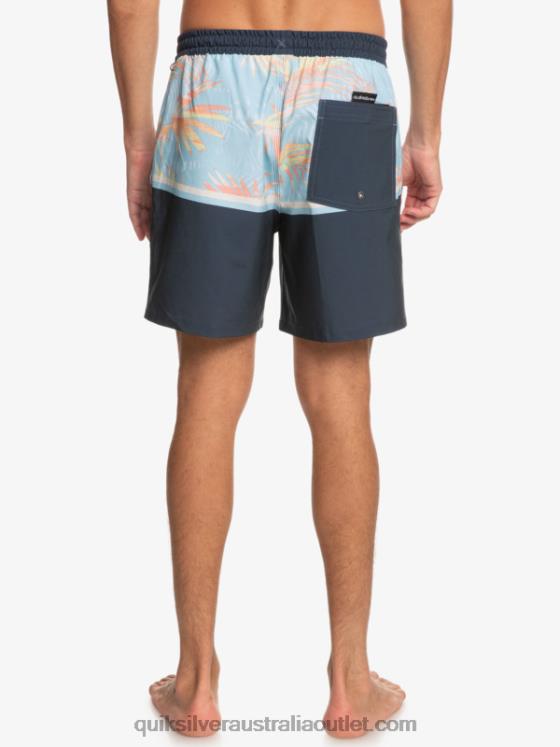 Quiksilver Men Surfsilk Division 17 Volleys H2N4B1636 midnight navy