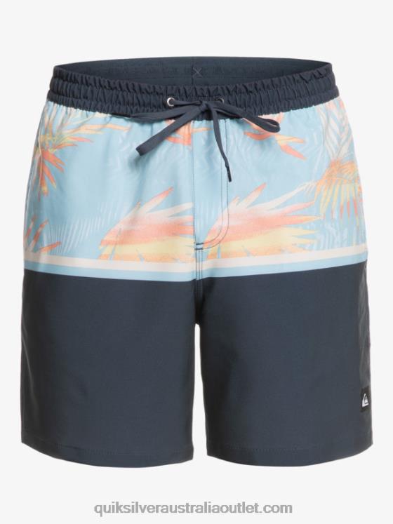 Quiksilver Men Surfsilk Division 17 Volleys H2N4B1636 midnight navy