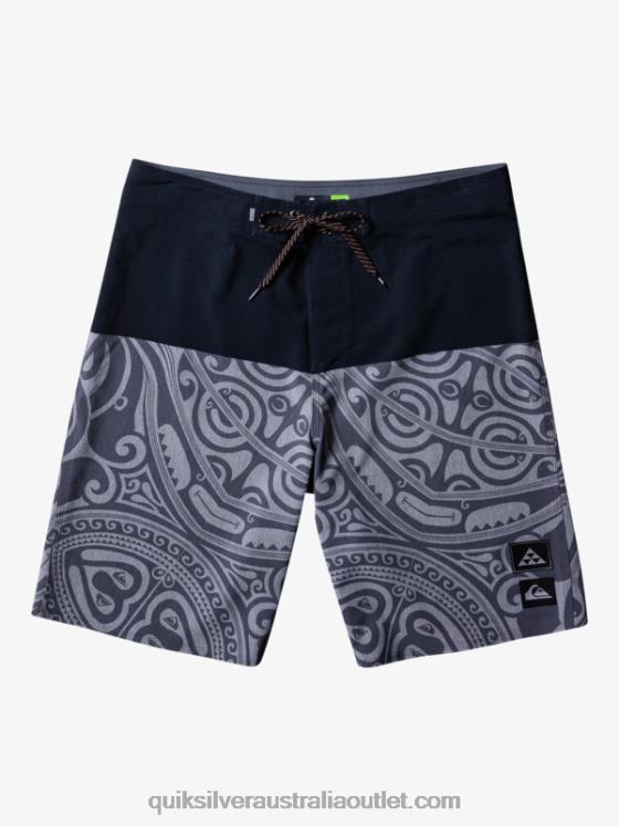 Quiksilver Men Surfsilk Inked 21 Boardshorts H2N4B560 black