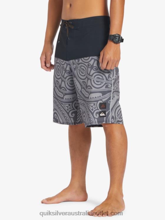 Quiksilver Men Surfsilk Inked 21 Boardshorts H2N4B560 black