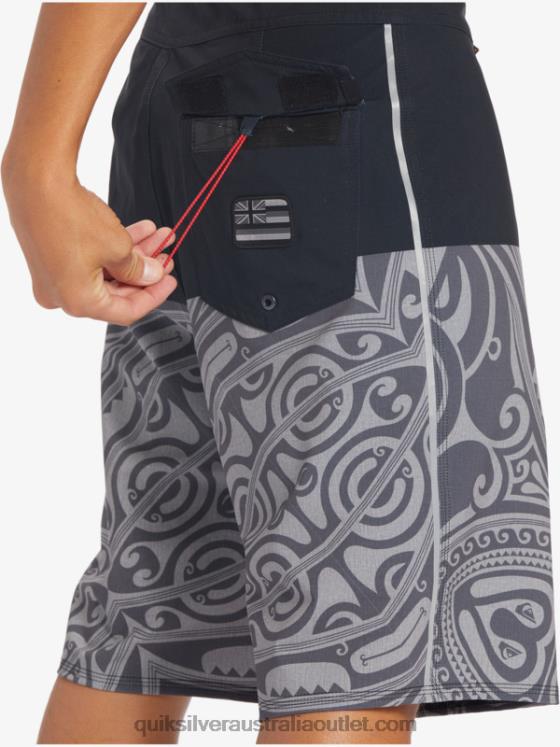 Quiksilver Men Surfsilk Inked 21 Boardshorts H2N4B560 black