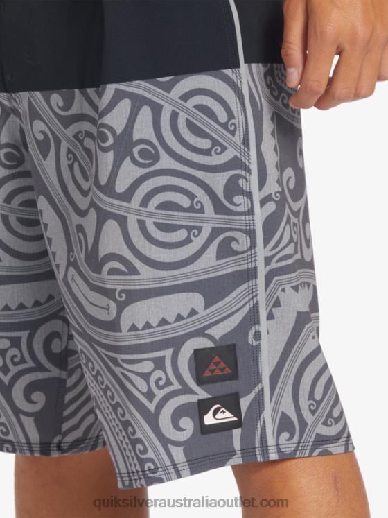 Quiksilver Men Surfsilk Inked 21 Boardshorts H2N4B560 black