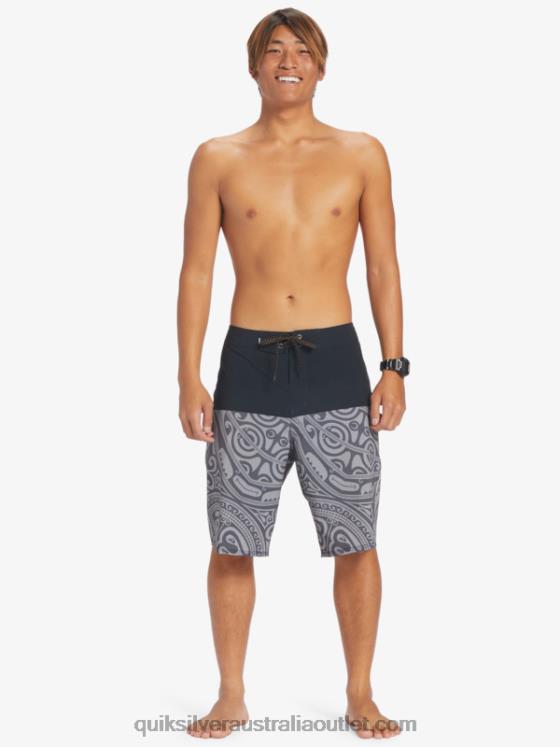 Quiksilver Men Surfsilk Inked 21 Boardshorts H2N4B560 black