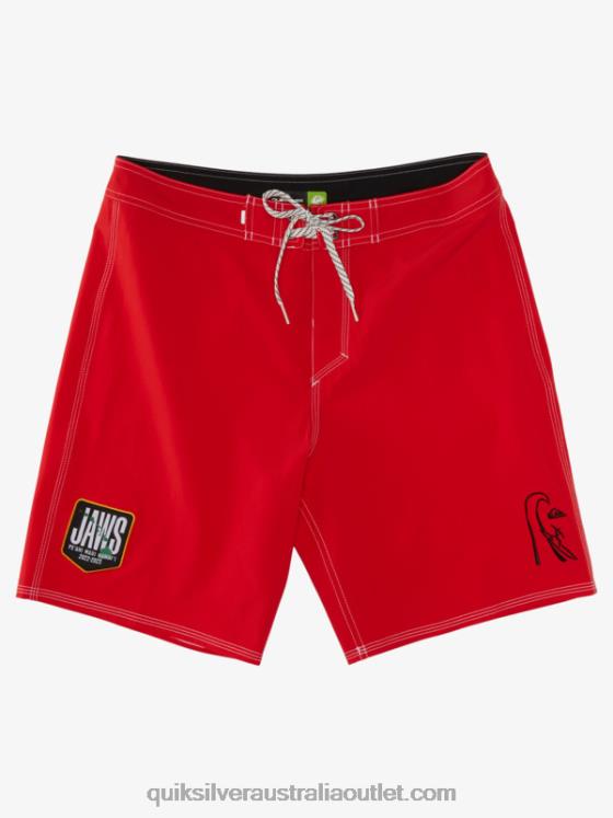 Quiksilver Men Surfsilk Jaws 19 Boardshorts H2N4B1125 high risk red