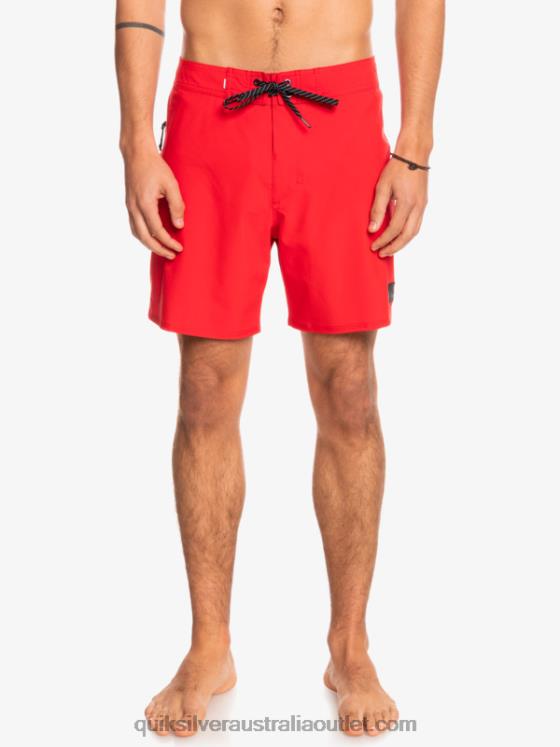 Quiksilver Men Surfsilk Kaimana 16 Boardshorts H2N4B337 high risk red