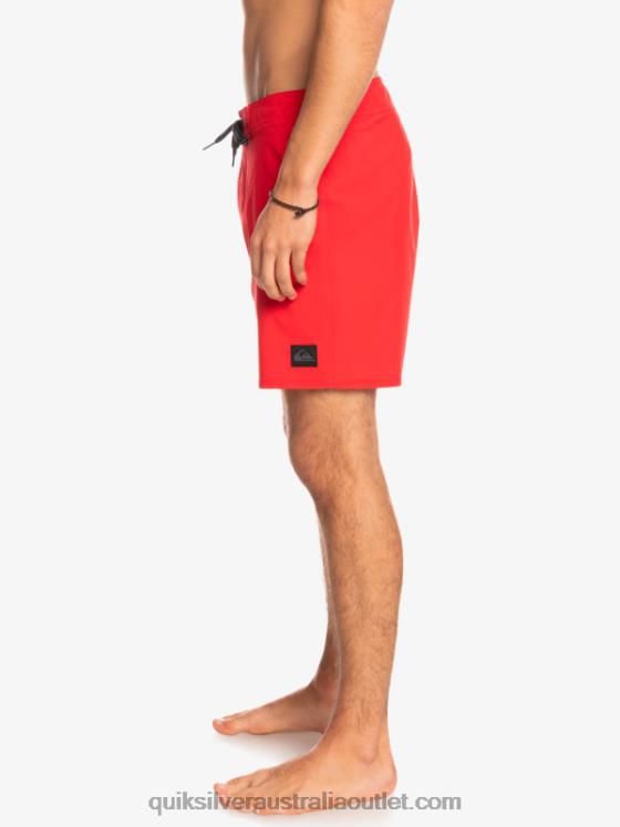 Quiksilver Men Surfsilk Kaimana 16 Boardshorts H2N4B337 high risk red