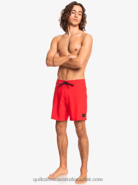 Quiksilver Men Surfsilk Kaimana 16 Boardshorts H2N4B337 high risk red