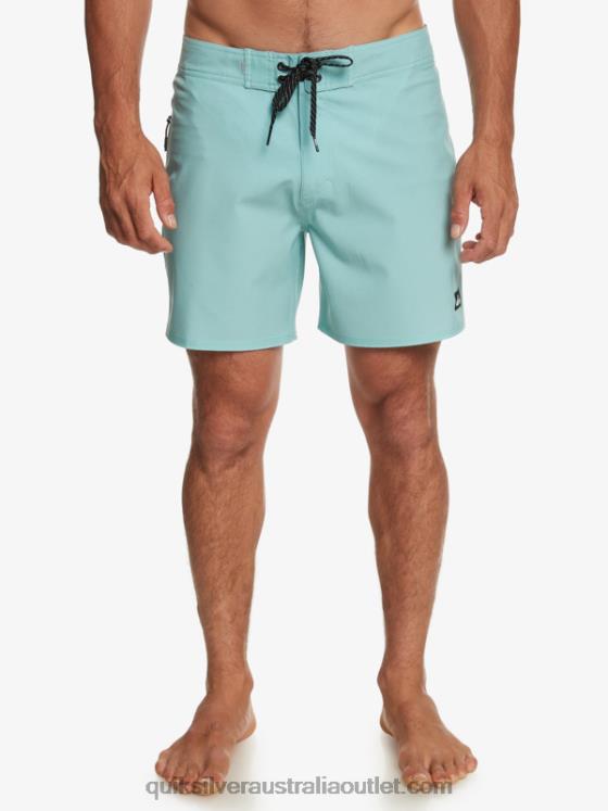 Quiksilver Men Surfsilk Kaimana 16 Boardshorts H2N4B340 cameo blue