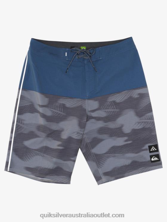 Quiksilver Men Surfsilk Lava 21 Boardshorts H2N4B1414 bering sea