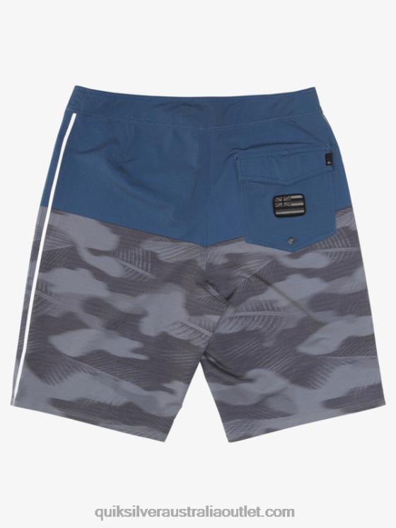 Quiksilver Men Surfsilk Lava 21 Boardshorts H2N4B1414 bering sea