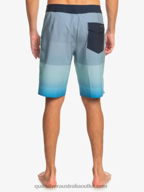 Quiksilver Men Surfsilk Massive 20 Boardshorts H2N4B336 snorkel blue