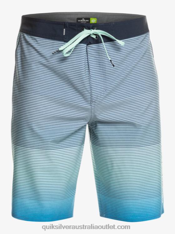 Quiksilver Men Surfsilk Massive 20 Boardshorts H2N4B336 snorkel blue