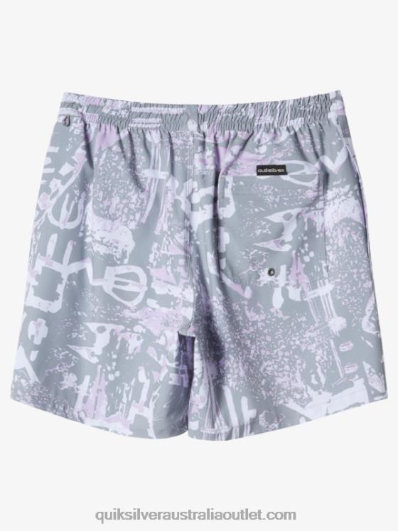 Quiksilver Men Surfsilk Mix 17 Volleys H2N4B633 iron gate