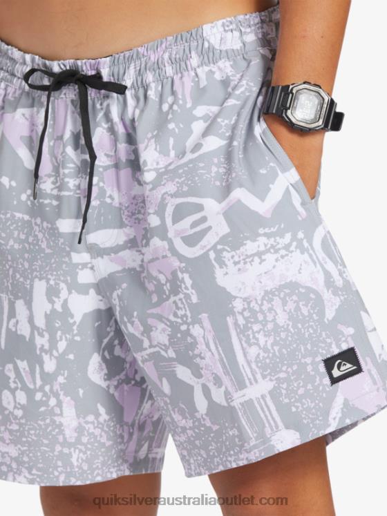 Quiksilver Men Surfsilk Mix 17 Volleys H2N4B633 iron gate