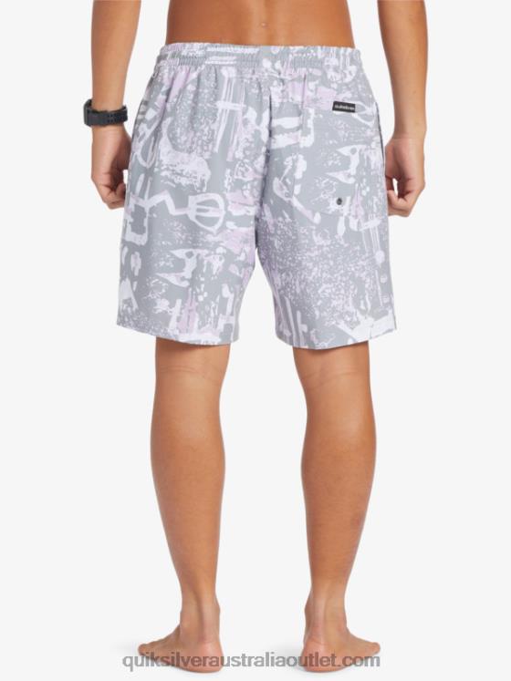 Quiksilver Men Surfsilk Mix 17 Volleys H2N4B633 iron gate